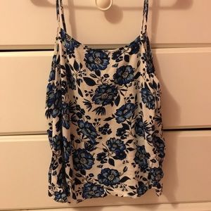 Flowery tank top